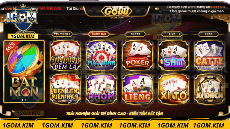 Review Game Bài Go88 – Cổng Game Bài Trực Tuyến Hấp Dẫn 1 Game-bai-Go88-so-huu-kho-game-da-dang